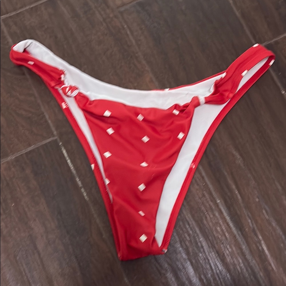 Red Women's Swim Bottom